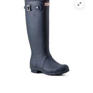 Hunter Women's Navy Rain Boots